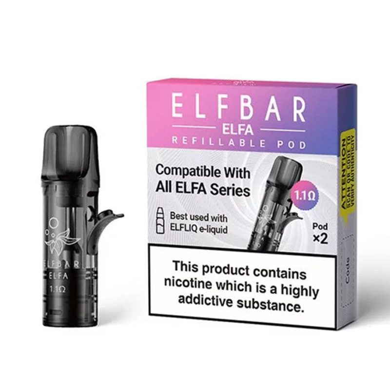 ElfBarElfaRefillableEmptypods1.1Ohm