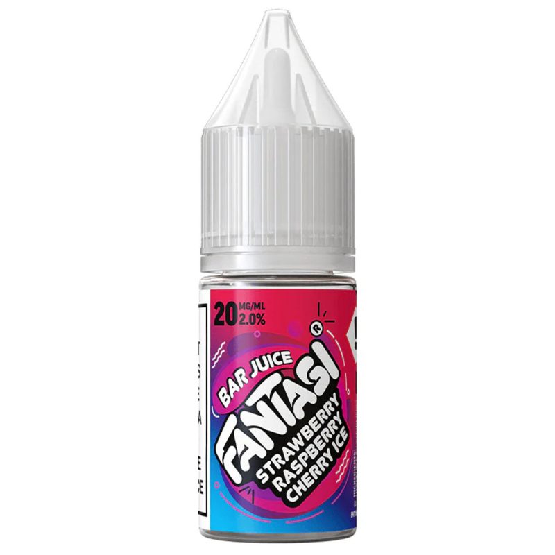 Fantasi Bar Juice (20mg) Salt  Fantasi Strawberry Raspberry Cherry Ice