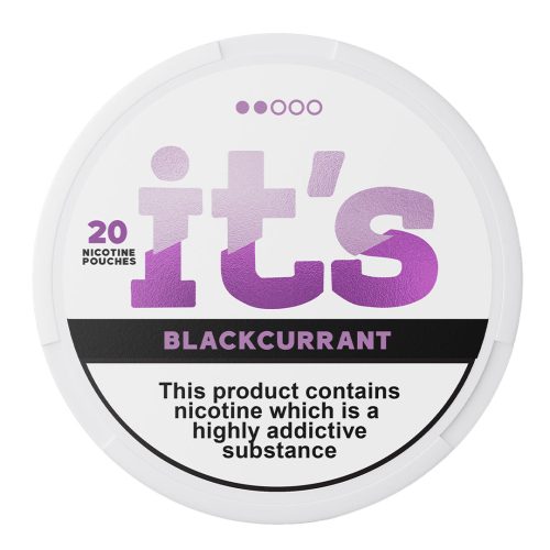 It's Nicotine Pouch  It's 8.5mg Blackcurrant