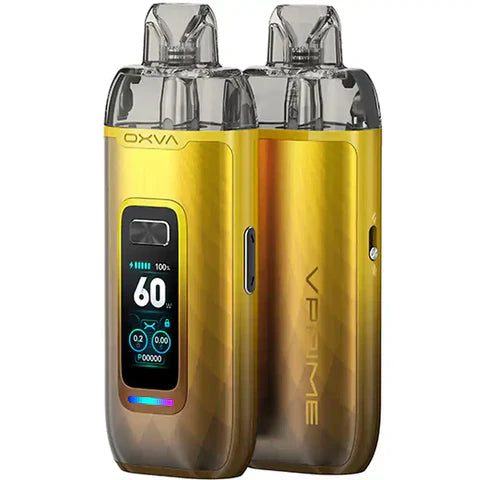 Oxva Vprime Vape Kit  Oxva Glorious Gold