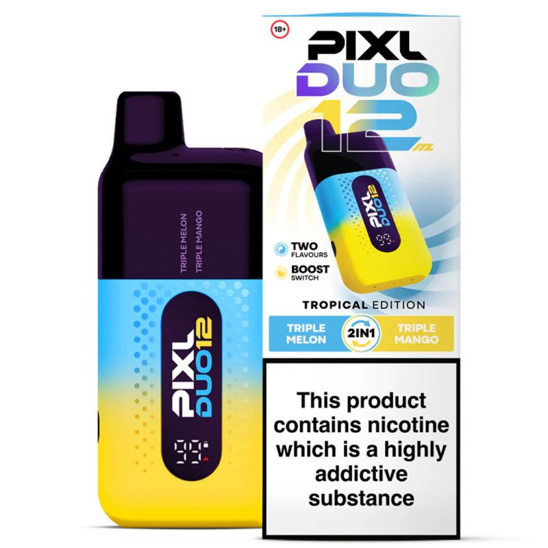 PIXL Duo 6K Legal Big Puff Device PIXL Tropical Edition