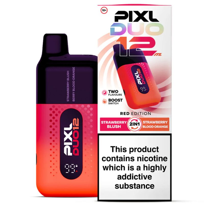 PIXL Duo 6K Legal Big Puff Device PIXL Red Edition