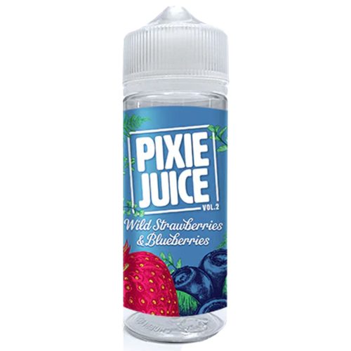 Pixie Juice Vol 2 100ml  Pixie Juice Wild Strawberry & Blueberries