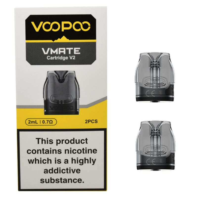 Voopoo Vmate V2 Replacement Pods  Voopoo 0.7ohm