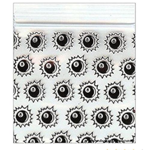 Apple Bags 50mm x 50mm (2x2) | Pack of 1000 Baggies  London Vape wholesale 8 Ball